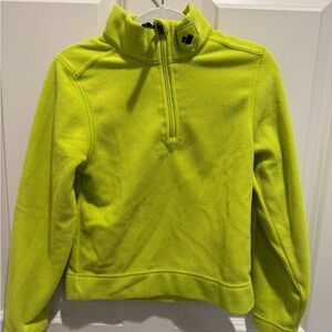 Obermeyer Kids Bright Lime Fleece Jacket